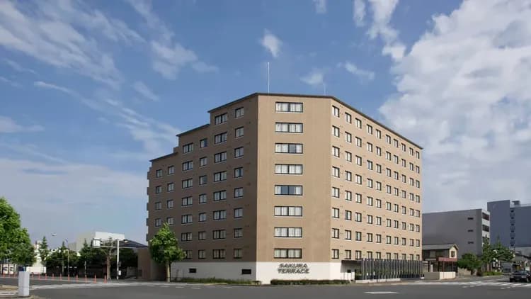 櫻花露天陽台飯店｜九條站步行1分-1