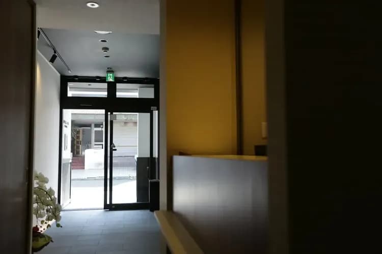 Interior entrance