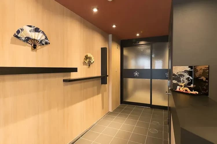 Interior entrance