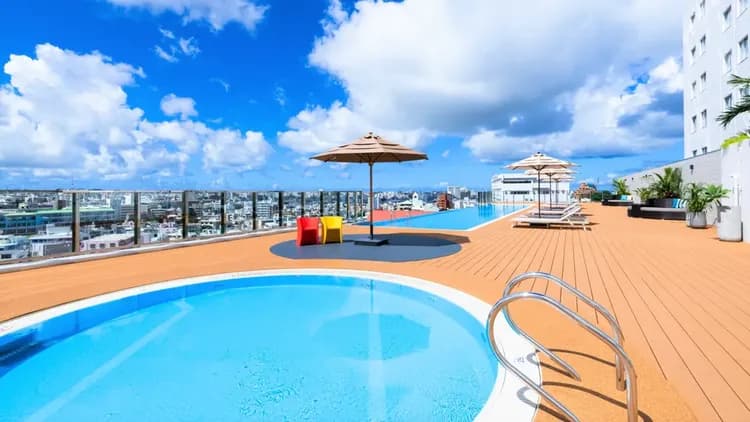 沖繩那霸Novotel飯店｜露天泳池/方便至首里城公園-2