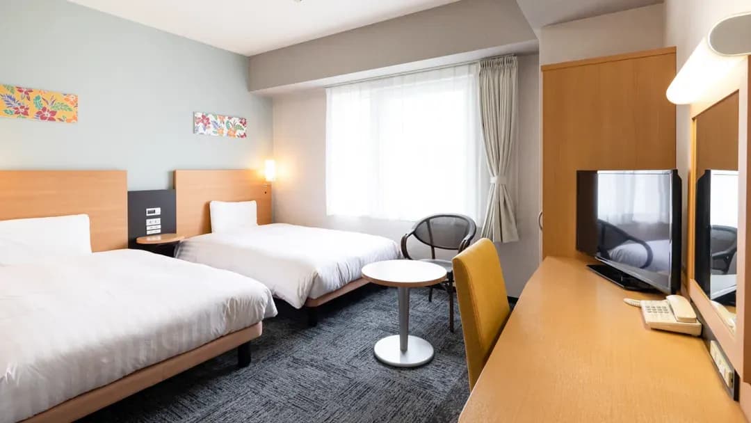 Okinawa-那霸縣廳前康福飯店｜縣廳前站步行4分/國際通步行9分