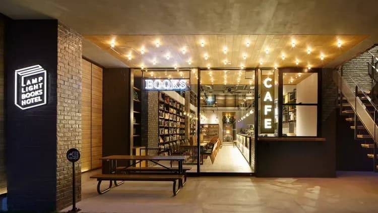 ランプ ライト ブックス ホテル 福岡-16