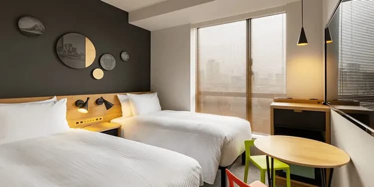 大阪格蘭貝爾飯店(Osaka Granbell Hotel)－雙床房