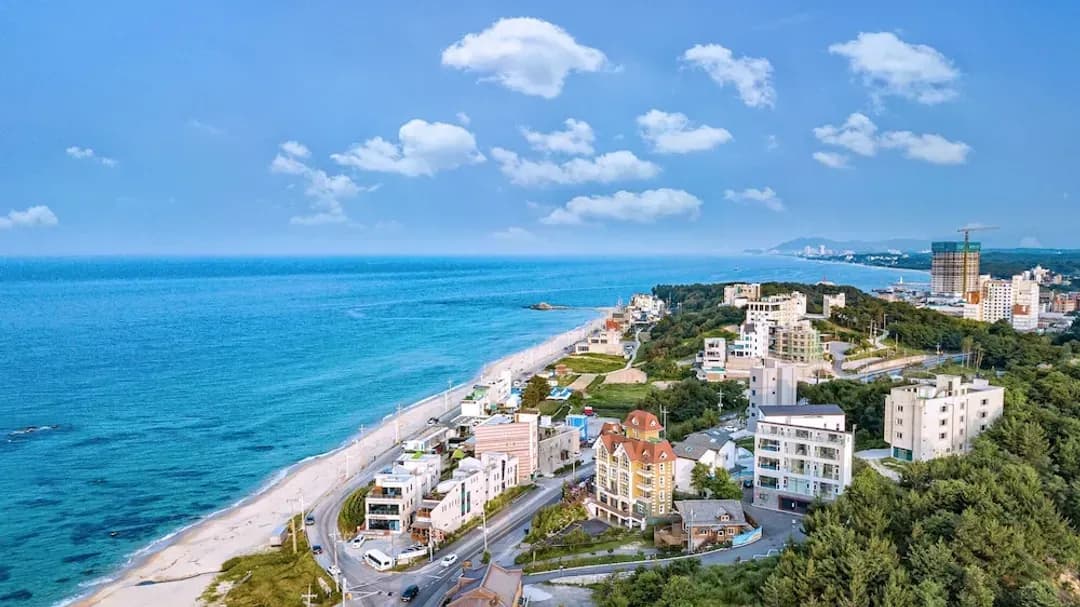 江原道-海與旅館