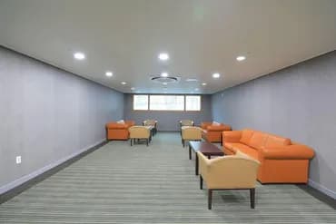 Lobby sitting area