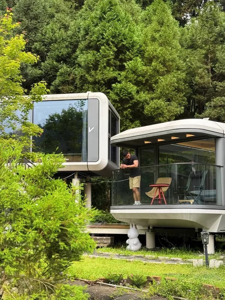 森星林驛站 | 地理位置絕佳、露營車內看星空-7