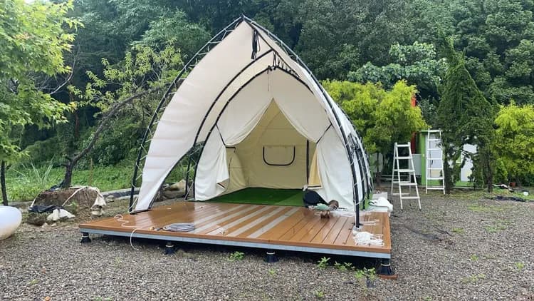 森星林驛站 | 地理位置絕佳、露營車內看星空-15