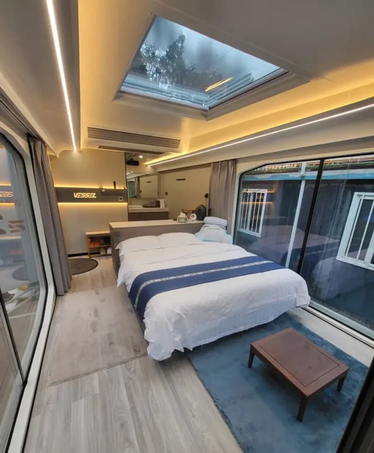 森星林驛站 | 地理位置絕佳、露營車內看星空-10