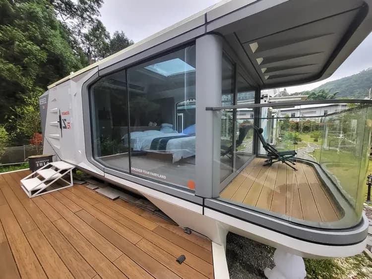 森星林驛站 | 地理位置絕佳、露營車內看星空-8