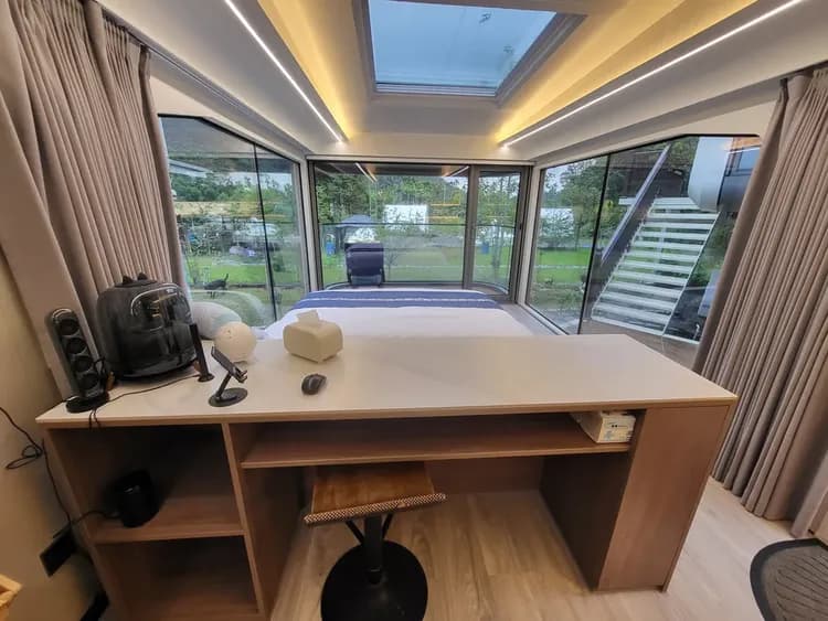 森星林驛站 | 地理位置絕佳、露營車內看星空-9