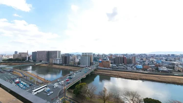 熊本河濱MYSTAYS飯店｜辛島町站步行5分/方便至熊本城-5