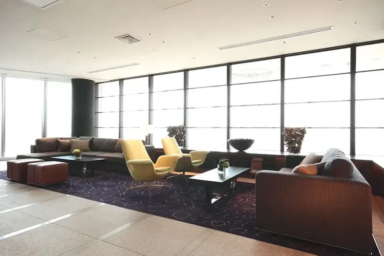 Lobby sitting area