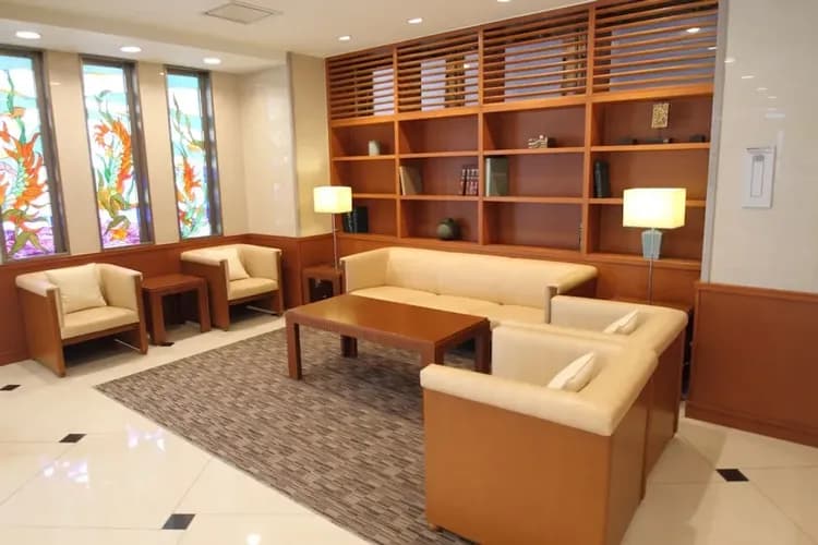 Lobby sitting area
