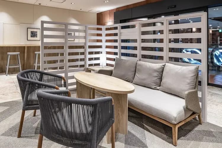 Lobby sitting area