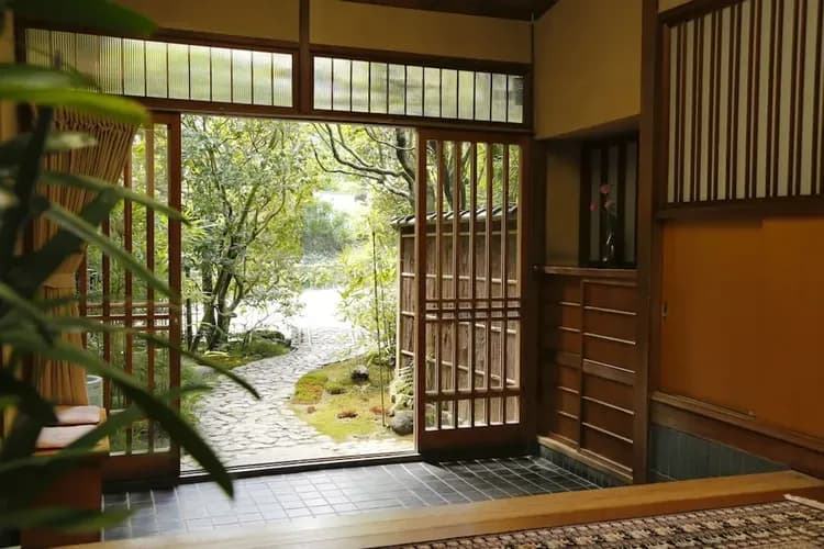 Interior entrance