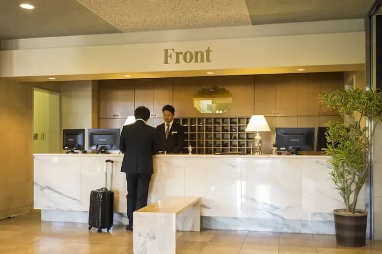 Check-in/check-out kiosk