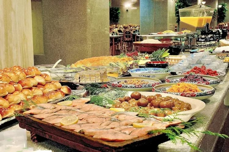 Breakfast buffet