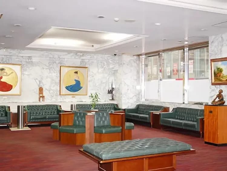 Lobby sitting area