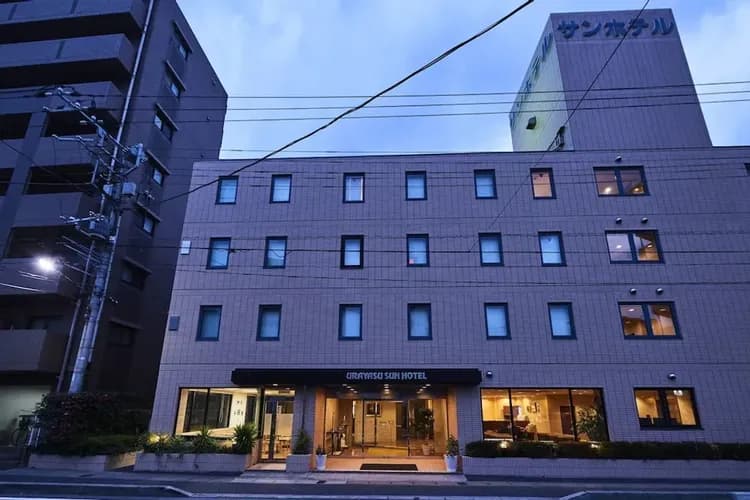 Front of property - evening/night