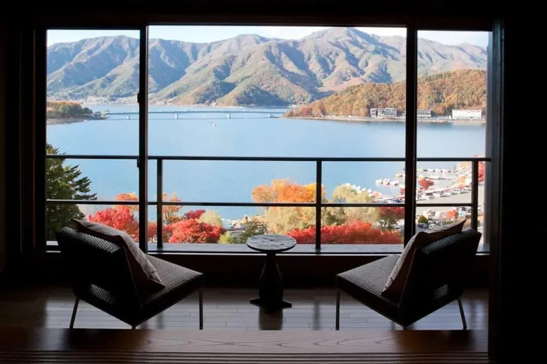 山梨縣-富士河口湖溫泉 時悠悠樂游｜車站免費接駁/河口湖景/近河口湖富士山纜車