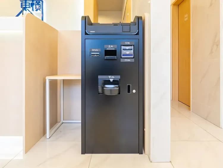 Check-in/check-out kiosk