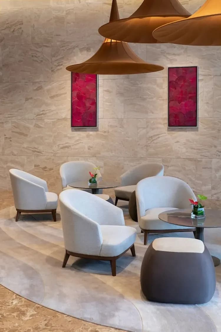 Lobby sitting area