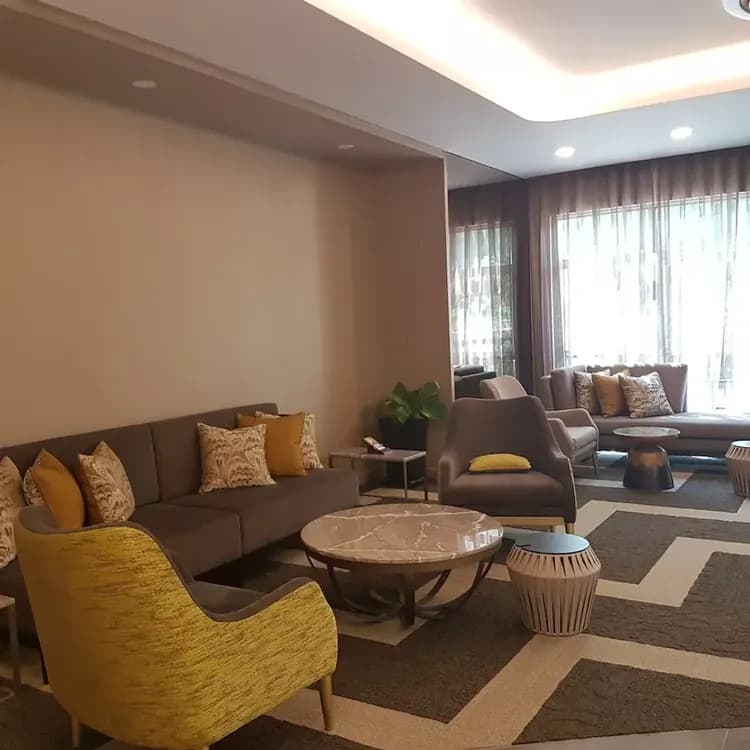 Lobby sitting area