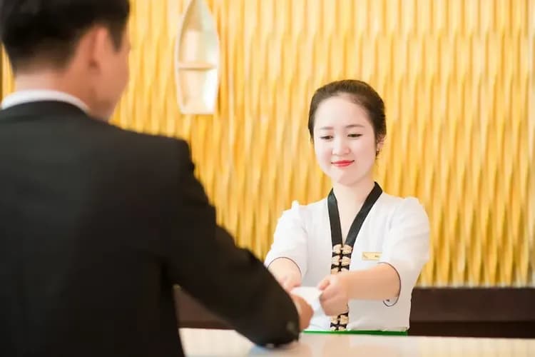 Check-in/check-out kiosk