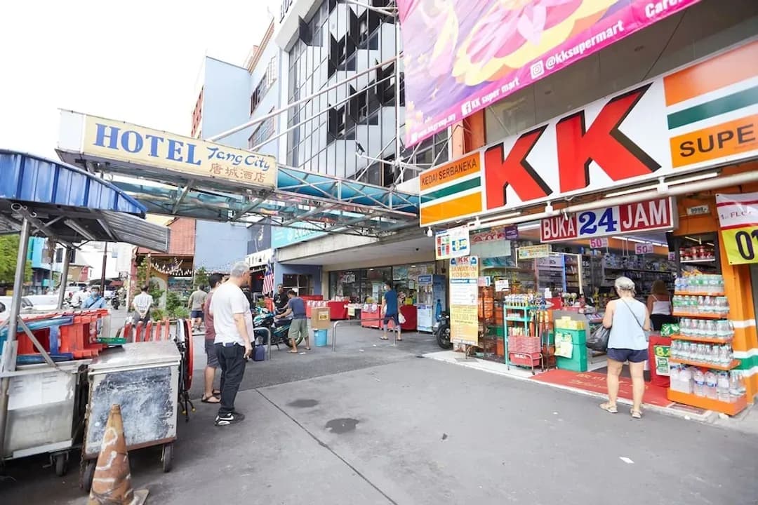 Penang state-タンシティ ホテル、ペタリンストリート、ムルデカ PNB 118 タワー