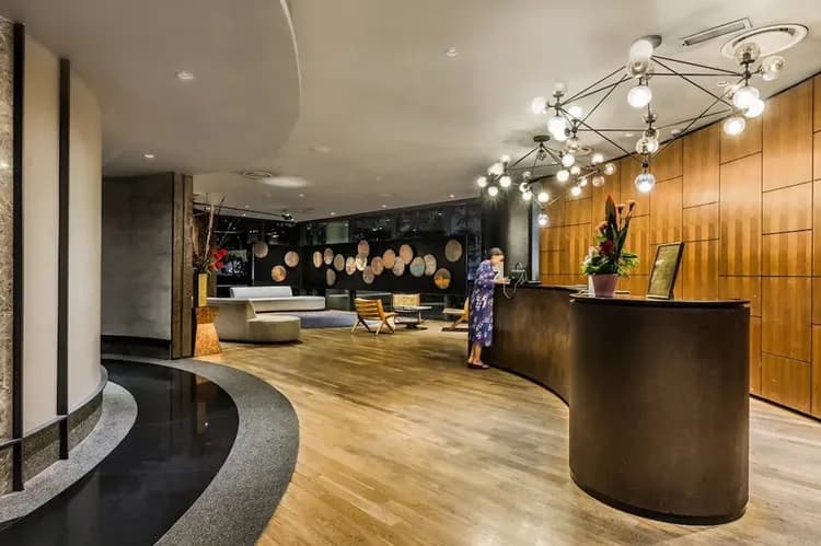 Check-in/check-out kiosk