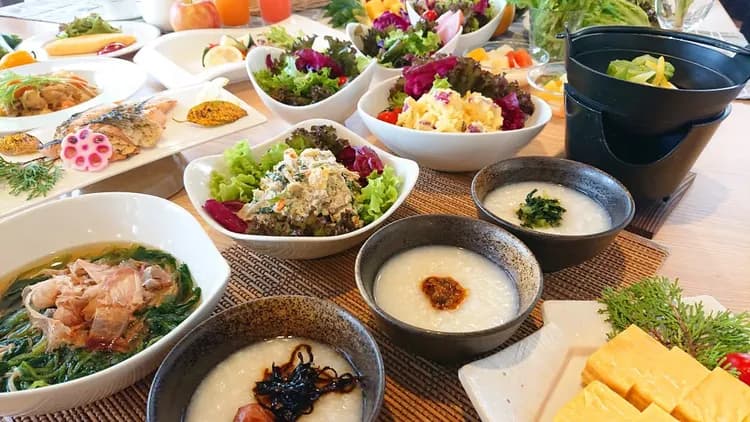 朝食バイキングイメージ和食