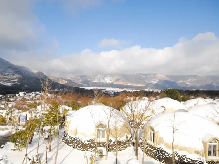 ヴィレッジゾーン　雪景色