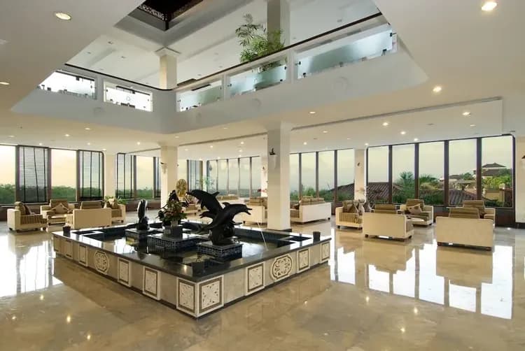 Lobby sitting area