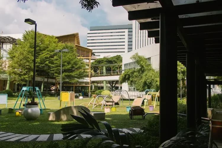 Children's play area - outdoor