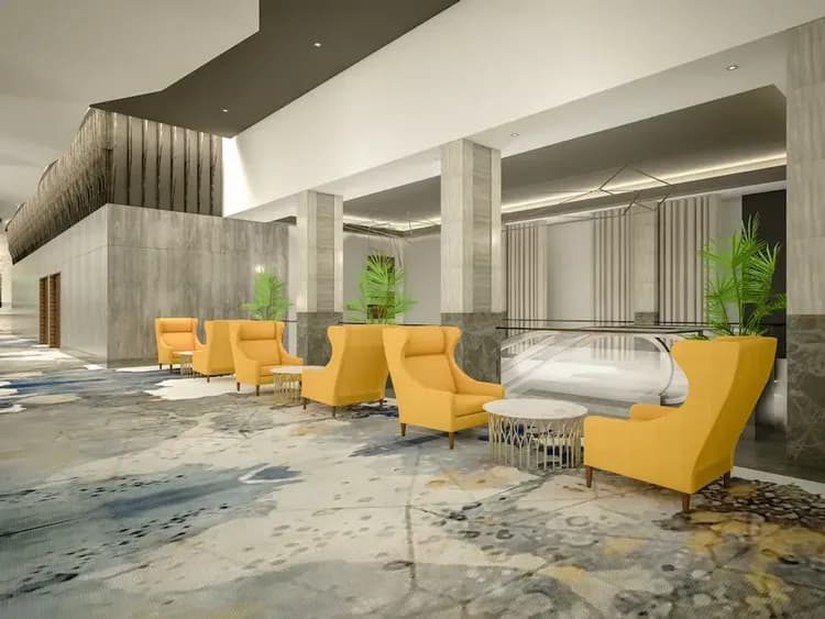 Lobby sitting area