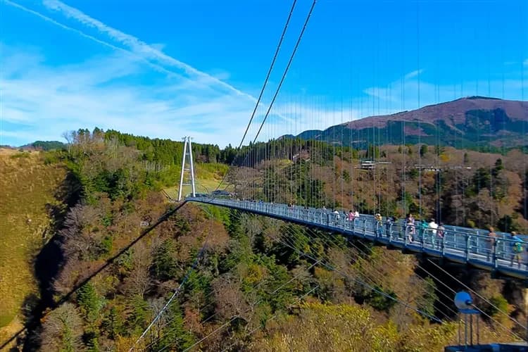 【冬遊九州旅遊】特色雙鐵道、由布院金鱗湖、九重夢大吊橋、雪盆戲雪、品蟹溫泉五日