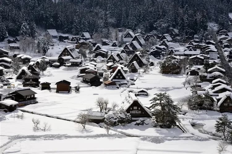 【迎春折2000 北陸旅遊】月兔之里、湯國之森、兼六園、合掌村、戲雪、金箔體驗5日｜百選溫泉琉璃光