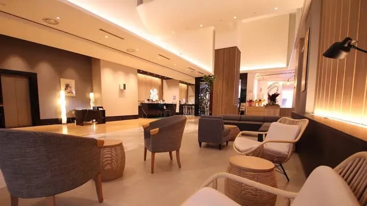 Lobby sitting area
