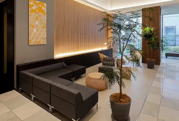 Lobby sitting area