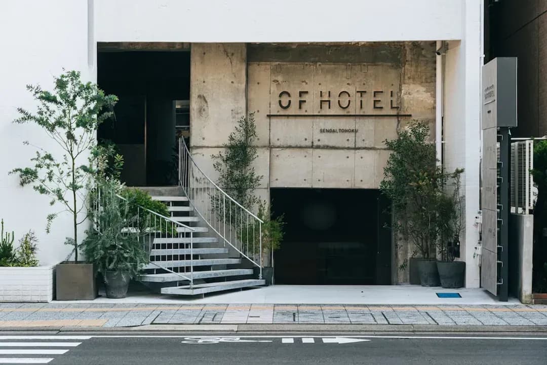 宮城縣-OF HOTEL｜工業風設計/仙台站步行6分