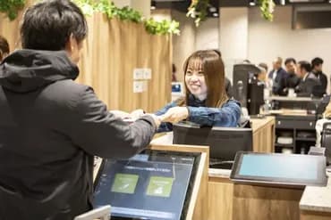 Check-in/check-out kiosk