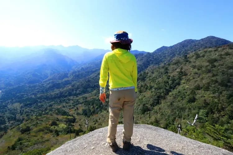 Outdoor rock climbing