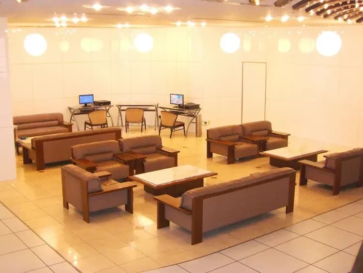 Lobby sitting area