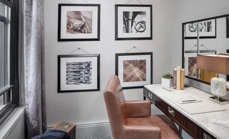 In-room business center