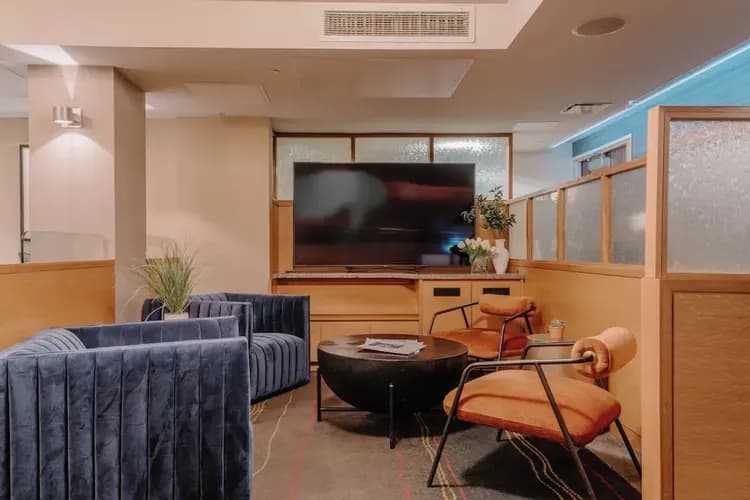 Lobby sitting area