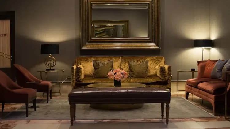 Lobby sitting area
