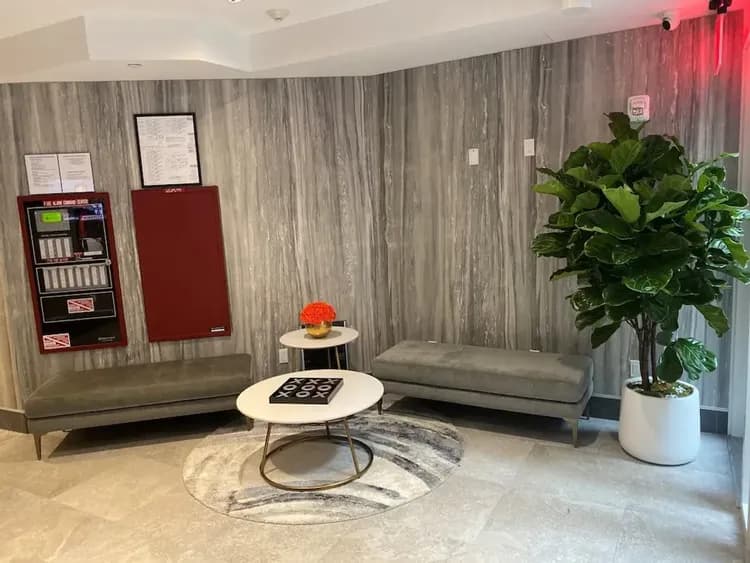 Lobby sitting area