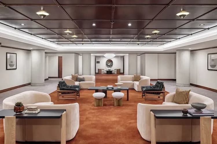 Lobby sitting area