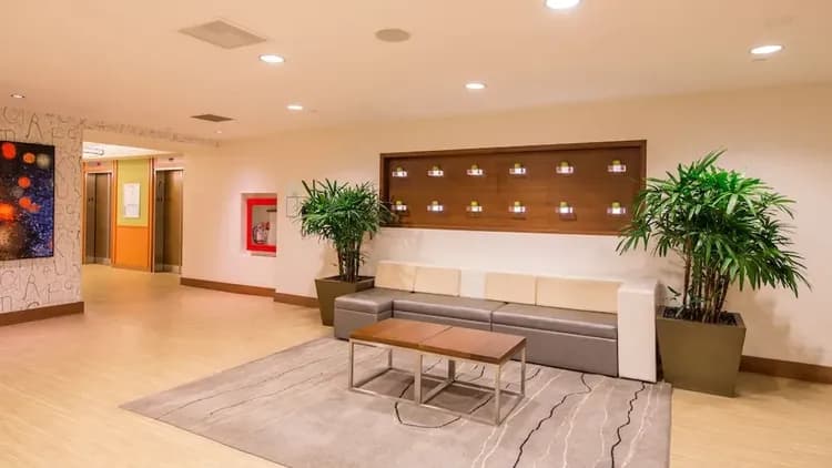 Lobby sitting area