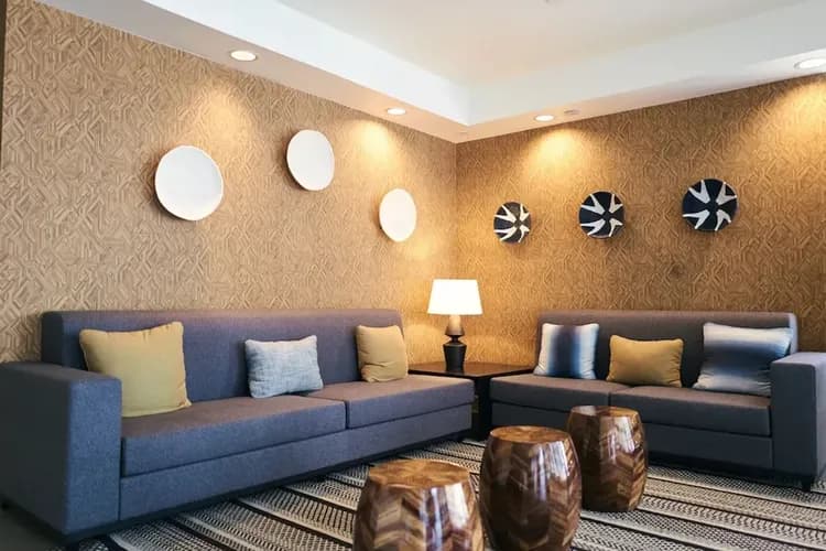 Lobby sitting area